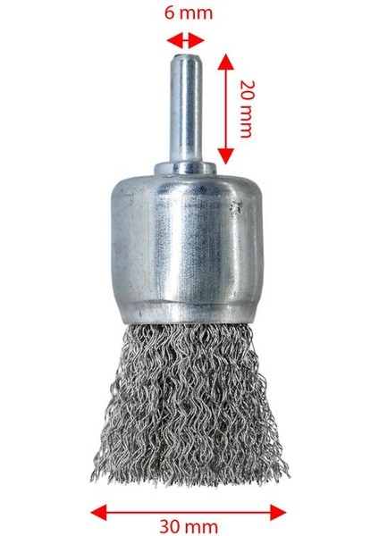 6257 Pimli Kalem (Kovan) Tel Fırça Gri Telli 30 mm fırsatları