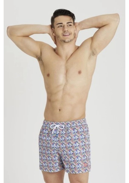 Şort Men\'s Beach Short Allover Erkek Deniz Şortu 005253100