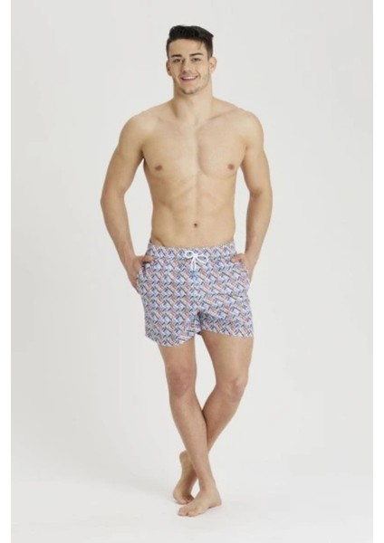 Şort Men\'s Beach Short Allover Erkek Deniz Şortu 005253100