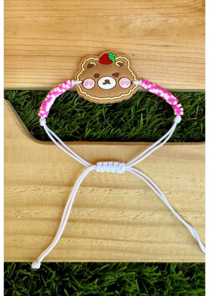 Sevimli Ayıcık Figürlü Çocuk Bilekliği