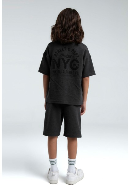 RP3564 - Lacivert - Rolypoly Erkek Çocuk Bermuda Takım indirimleri