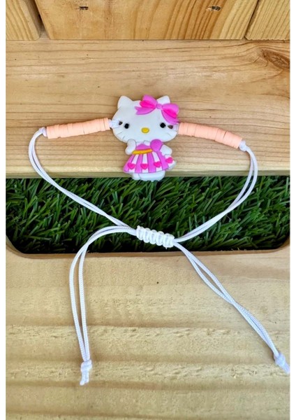 Hello Kitty Figürlü Çocuklar Için Bileklik