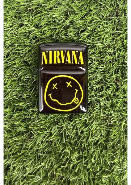 Nirvana Benzinli Metal Çakmak Damla Sticker
