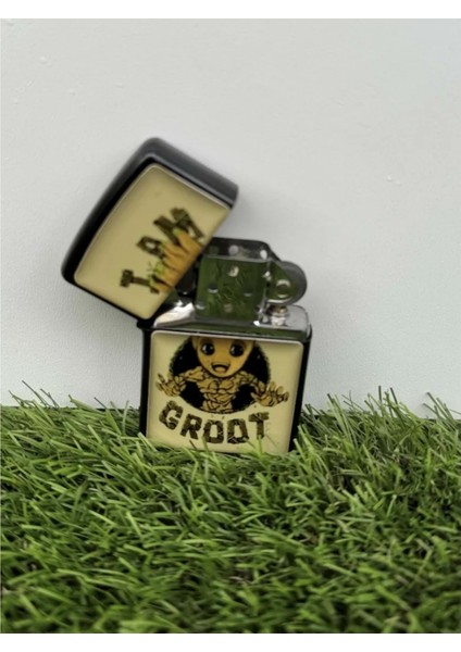 groot Benzinli Metal Çakmak Damla Sticker fiyatları