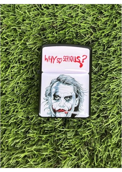 Joker benzinli Metal Çakmak Damla Sticker