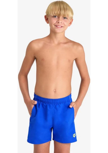 Arena Boys\' Beach Boxer Solid R Mavi Çocuk Deniz Şortu 006447861