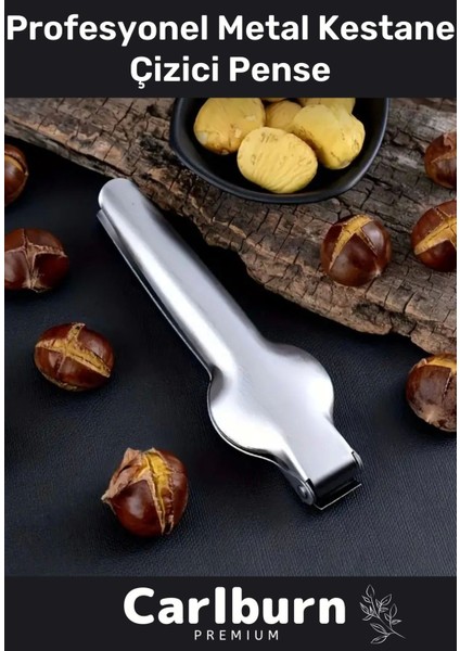 Özel Üretim Profesyonel Kaymaz Sağlı Ergonomik Paslanmaz Çelik Metal Kestane Çizici Pense