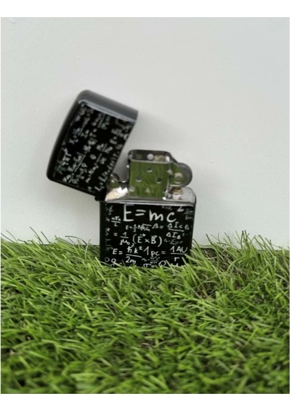 Einstein Benzinli Metal Çakmak Damla Sticker fiyatları