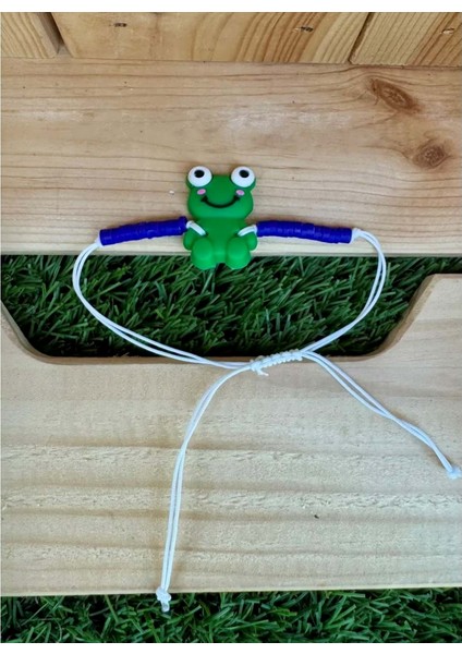 Kurbağa Figürlü Çocuklar Için Bileklik