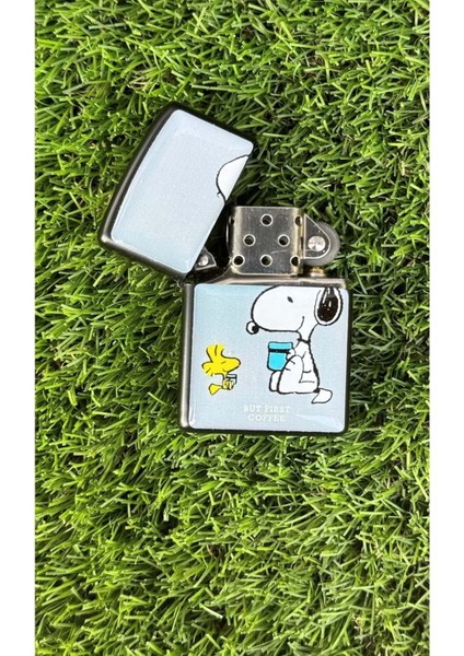 Snoopy Benzinli Metal Çakmak Damla Sticker fiyatları