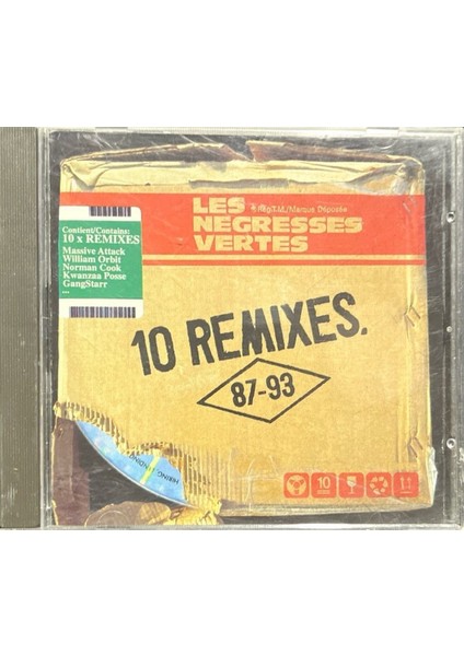 CD Les Negresses 10 Remixes CD