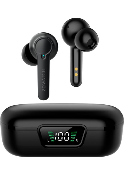 E0425 ANC/ENC Aktif Gürültü Engelleme 4 Mikr. Bluetooth 5.3 Tws Kulaklık, 470 Mah Wireless Şarj (ZCWATCH Türkiye Garantili)