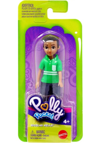 Polly Pocket ve Arkadaşları Nicolas (Erkek) + Polly (Kız) 2'li Set FWY19