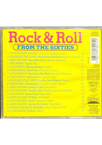 CD Rock & Roll From The Sixties CD fiyatları