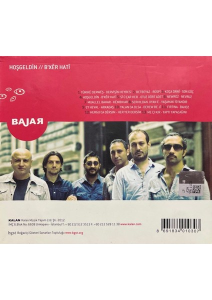 CD Bajar Hoşgeldin // B'exer Hati CD