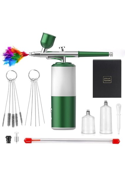 Airbrush-02 Şarj Edilebilir Boya Tabancası 34 Psi
