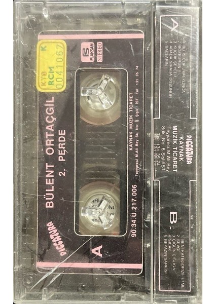 Kaset Bülent Ortaçgil 2. Perde Kaset