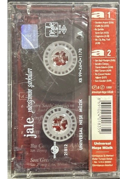 Kaset Jale Yüreğimin Şarkıları Kaset fiyatları
