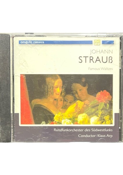 CD Johann Straus Famous Waltzes CD
