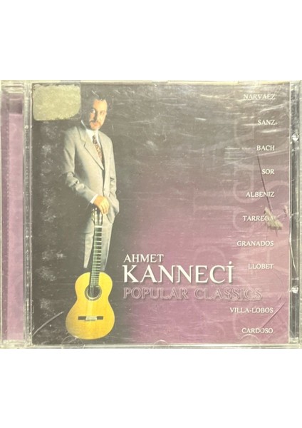 CD Ahmet Kanneci Popular Classics CD
