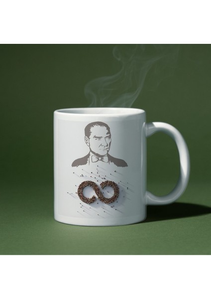 Mustafa Kemal Atatürk Baskı Kupa Bardak