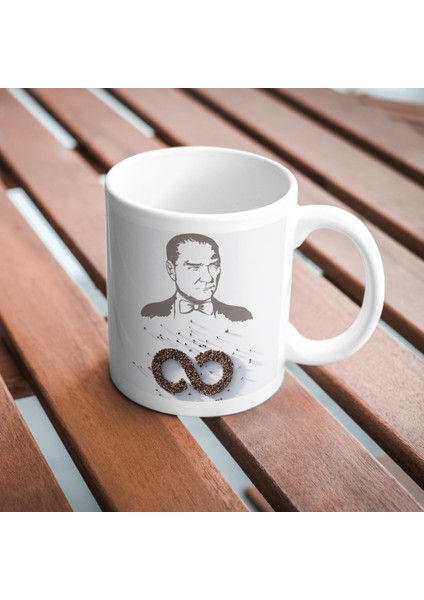 Mustafa Kemal Atatürk Baskı Kupa Bardak