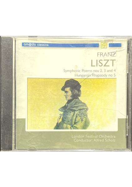 CD Franz Liszt Symphonic Poems Nos 2,3 And 4 CD