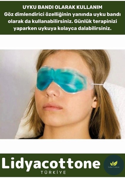 Premium Soğuk Sıcak Uygulama Göz Terapi Bandı Işık Önleyici Göz Dinlendirme Jel Uyku Bandı fiyatları