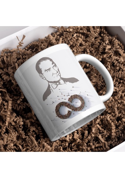 Mustafa Kemal Atatürk Baskı Kupa Bardak