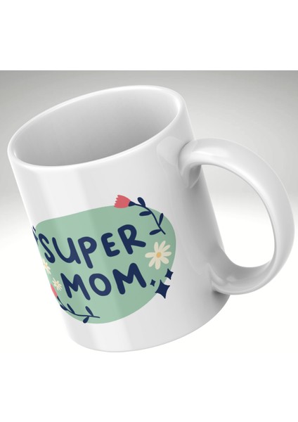 Super Mom Kupa Baskı Kupa Bardak Anneler Günü