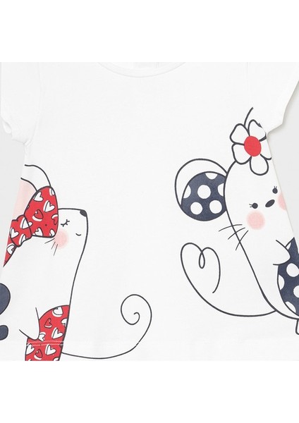 Kız Bebek Baskılı Tişört fiyatları