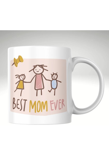 Best Mom Ever Baskı Kupa Bardak Anneler Günü fiyatları