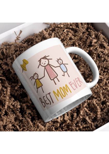 Best Mom Ever Baskı Kupa Bardak Anneler Günü indirimleri