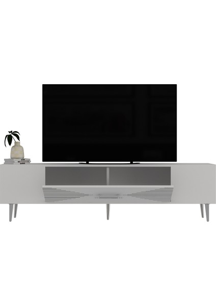 Motif Tv Sehpası Tv Ünitesi Beyazgümüş modelleri
