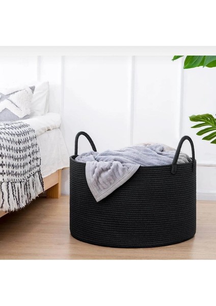 Jüt Hasır Sepet Düzenleyici Oyuncak Çamaşır Sepeti 40 x 35 cm fiyatları