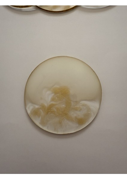 Epoksi Bardak Altlığı 4'lü SET(10CM x 10 Cm)