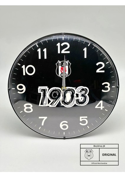 Beşiktaş Duvar Saati Lisanslı