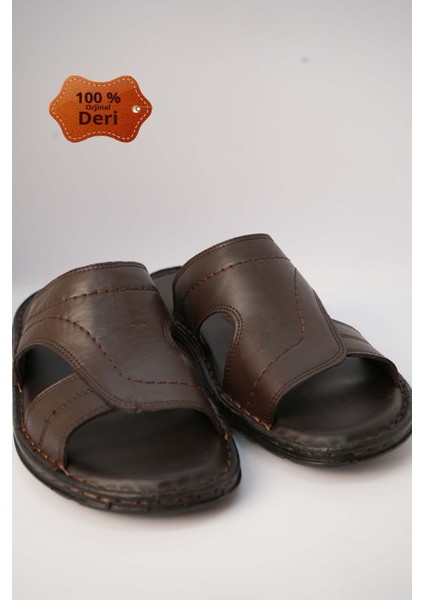 Kr.98 Anatomik Taban Deri Erkek Terlik indirimleri