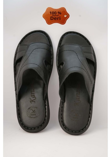 Kr.98 Anatomik Taban Deri Erkek Terlik fırsatları