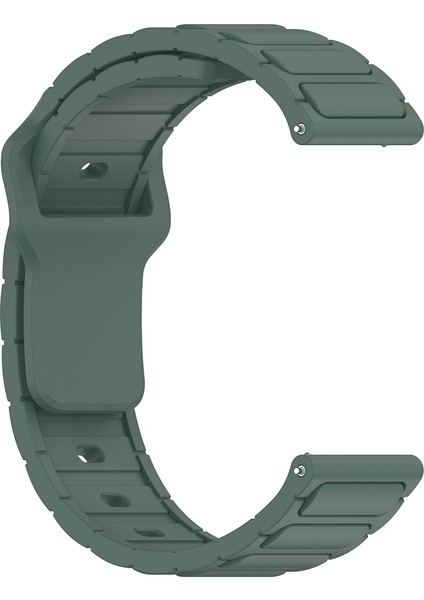 Fossil Sport Smrtwtch 43MM Uyumlu Kordon Kayış Silikon 22/132KRD Yeşil fiyatları