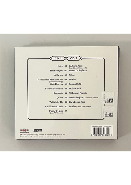 Mabel Matiz Maya Imzalı CD Kitapçıklı Tertemiz Kondüsyonda (Orjinal Dönem Baskı Imzalı)