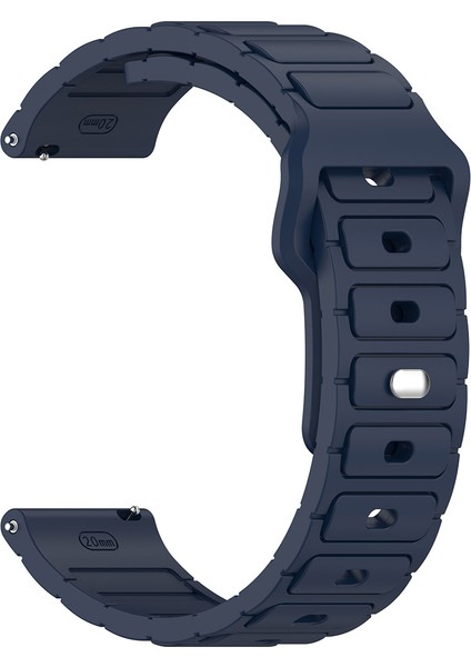 Robor R Gt2 Uyumlu Kordon Kayış Silikon 22/132KRD Lacivert