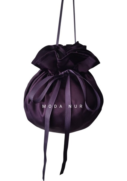 Moda Nur,gelin Kına Takı Kesesi,mürdüm Takı Çantası fiyatları