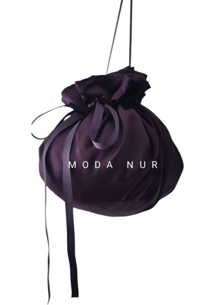 Moda Nur,gelin Kına Takı Kesesi,mürdüm Takı Çantası modelleri