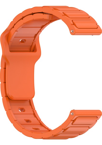 Huawei Watch Gt 3 Elite 46MM Uyumlu Kordon Kayış Silikon 22/132KRD Turuncu fiyatları