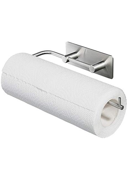 Paslanmaz Çelik Yapışkanlı Kağıt Havluluk Askılık Inox