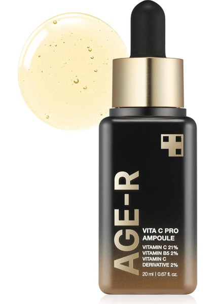 - Age-R Vita C Pro Ampoule (C Vitaminli Serum)(Globalcare)