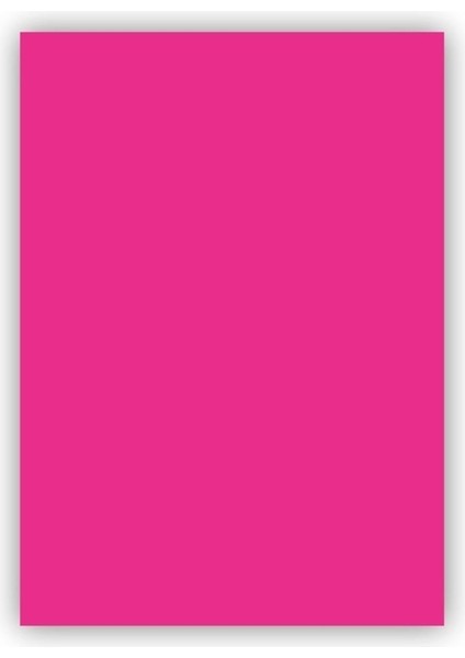 Pembe Fon Kartonu 10 Adet (50X70) - (120 Gram )
