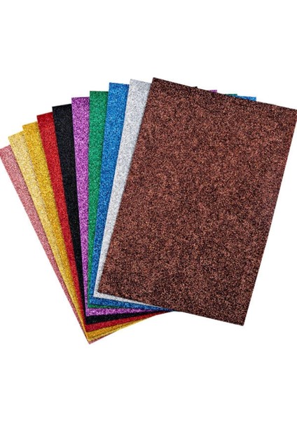 Simli Eva 10 Renk 50X70 Boyutunda 10'lu