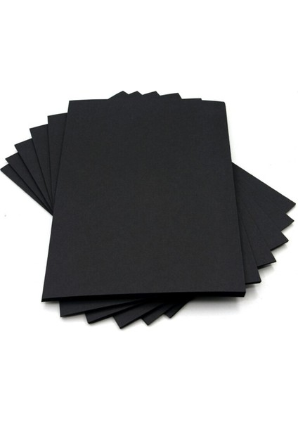 100 Adet 50X70 Siyah Fon Kartonu 120 Gram 100'LÜ Siyah Fon Kartonu